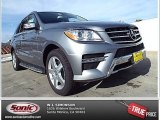 2014 Paladium Silver Metallic Mercedes-Benz ML 350 #88103893