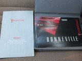 1995 Pontiac Bonneville SE Books/Manuals