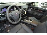 2014 BMW 7 Series ALPINA B7 LWB Black Interior