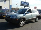 2007 Alpine Frost Blue Metallic Hyundai Tucson SE #88104742