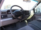 2002 Ford F250 Super Duty XLT Crew Cab Medium Flint Interior