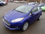 Performance Blue Ford Fiesta in 2014