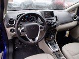 2014 Ford Fiesta Titanium Hatchback Medium Light Stone Interior