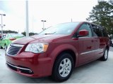2011 Deep Cherry Red Crystal Pearl Chrysler Town & Country Touring #88103849