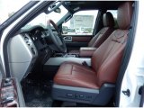 2014 Ford Expedition EL King Ranch King Ranch Red (Chaparral) Interior