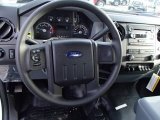 2014 Ford F450 Super Duty XL Regular Cab 4x4 Dump Truck Steering Wheel