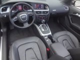 2012 Audi A5 2.0T Cabriolet Black Interior