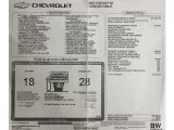 2005 Chevrolet Corvette Convertible Window Sticker