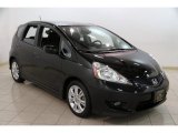 2011 Crystal Black Pearl Honda Fit Sport #88104523