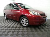2005 Salsa Red Pearl Toyota Sienna LE #88104356