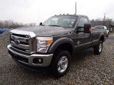 2014 Ford F350 Super Duty XLT Regular Cab 4x4 Front 3/4 View