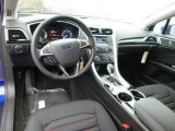 2014 Ford Fusion SE Charcoal Black Interior
