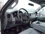 2014 Ford F450 Super Duty XL Regular Cab 4x4 Dump Truck Steel Interior