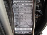2013 Range Rover Evoque Color Code for Santorini Black Metallic - Color Code: 820