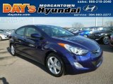 2013 Indigo Night Hyundai Elantra GLS #88192781
