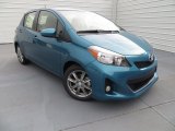 2014 Lagoon Blue Mica Toyota Yaris SE 5 Door #88192589