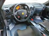 2008 Ferrari F430 Scuderia Coupe Black Interior