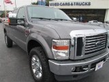 2010 Sterling Gray Metallic Ford F250 Super Duty Lariat Crew Cab 4x4 #88234289