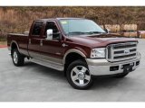 2006 Ford F350 Super Duty King Ranch Crew Cab 4x4 Front 3/4 View