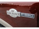 Ford F350 Super Duty 2006 Badges and Logos