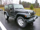 2008 Black Jeep Wrangler Rubicon 4x4 #88234485