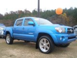 Speedway Blue Toyota Tacoma in 2011