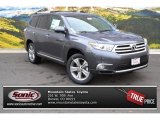2013 Magnetic Gray Metallic Toyota Highlander Limited 4WD #88234176