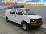 2014 Summit White Chevrolet Express 3500 Cargo Extended WT #88255634
