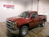 2014 Deep Ruby Metallic Chevrolet Silverado 1500 WT Regular Cab 4x4 #88256007