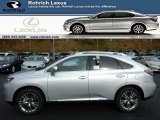 2014 Silver Lining Metallic Lexus RX 450h AWD #88255775