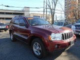 2007 Red Rock Crystal Pearl Jeep Grand Cherokee Limited 4x4 #88255987