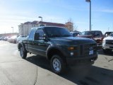Forest Green Metallic Ford F250 Super Duty in 2008