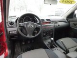 2004 Mazda MAZDA3 i Sedan Black Interior