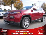 2014 Deep Cherry Red Crystal Pearl Jeep Cherokee Limited #88283877