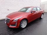 2014 Red Obsession Tintcoat Cadillac CTS Luxury Sedan AWD #88283813