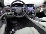 2014 Cadillac CTS Luxury Sedan AWD Light Platinum/Jet Black Interior