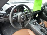 2014 Mazda MX-5 Miata Grand Touring Roadster Spicy Mocha Interior