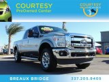 2012 Ingot Silver Metallic Ford F250 Super Duty Lariat Crew Cab 4x4 #88310579