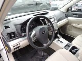 2012 Subaru Outback 2.5i Premium Warm Ivory Interior