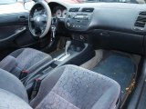 2002 Honda Civic EX Coupe Gray Interior