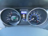 2013 Hyundai Sonata Hybrid Limited Gauges