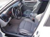 2003 BMW 3 Series 325i Sedan Grey Interior