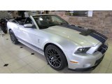 2014 Ford Mustang Shelby GT500 SVT Performance Package Convertible Front 3/4 View