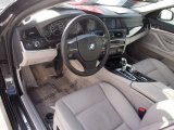 2011 BMW 5 Series 528i Sedan Everest Gray Interior
