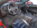 2010 Chevrolet Corvette Grand Sport Coupe Ebony Black Interior