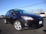 2012 Tuxedo Black Metallic Ford Focus SEL Sedan #88349263