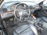 2002 BMW 3 Series 325xi Wagon Black Interior