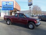 2007 Sonoma Red Metallic GMC Canyon SLE Extended Cab 4x4 #88376152