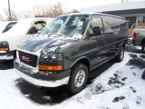 2014 GMC Savana Van Cyber Gray Metallic