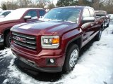 2014 Sonoma Red Metallic GMC Sierra 1500 SLE Double Cab 4x4 #88376347